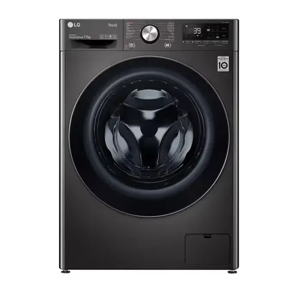لباسشویی ال جی 11کیلویی R9 رنگ دودی مدل WR9011PBG آر9