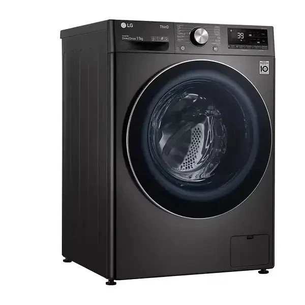 لباسشویی ال جی 11کیلویی R9 رنگ دودی مدل WR9011PBG آر9