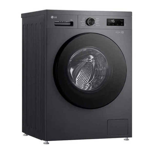 ماشین لباسشویی ال جی مدل WY1409MVP دودی ظرفیت 9 کیلویی
